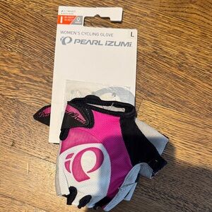 Pearl Izumi Women's Pink and Black Cycling Gloves